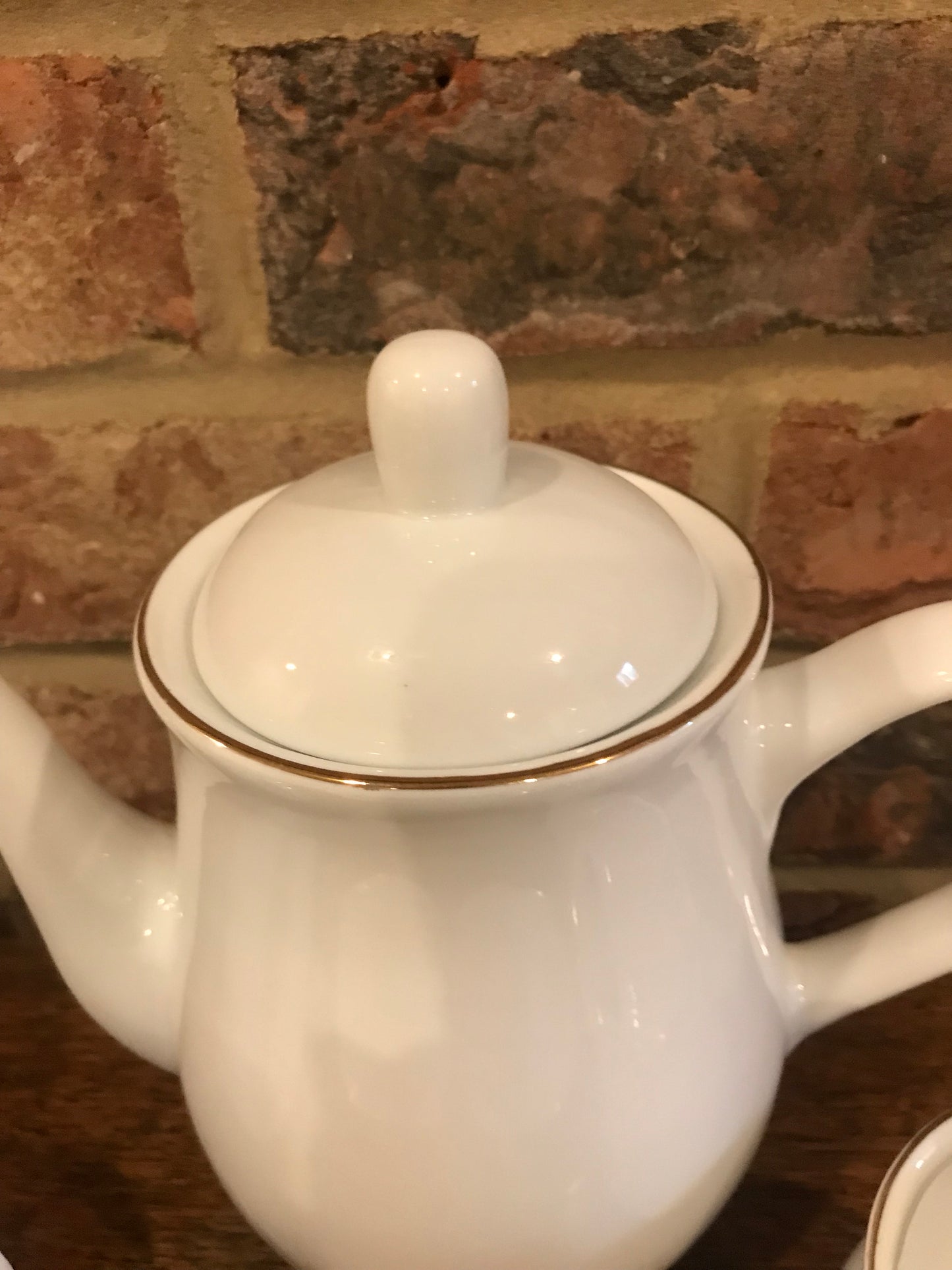 White Tea Set