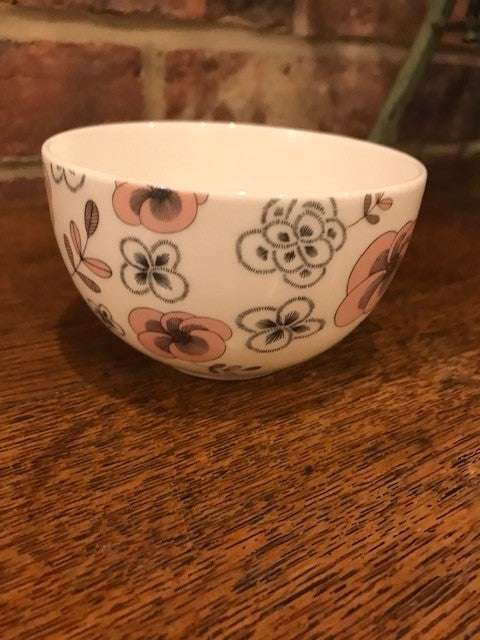 M&S Pink and Grey Cup and Saucer