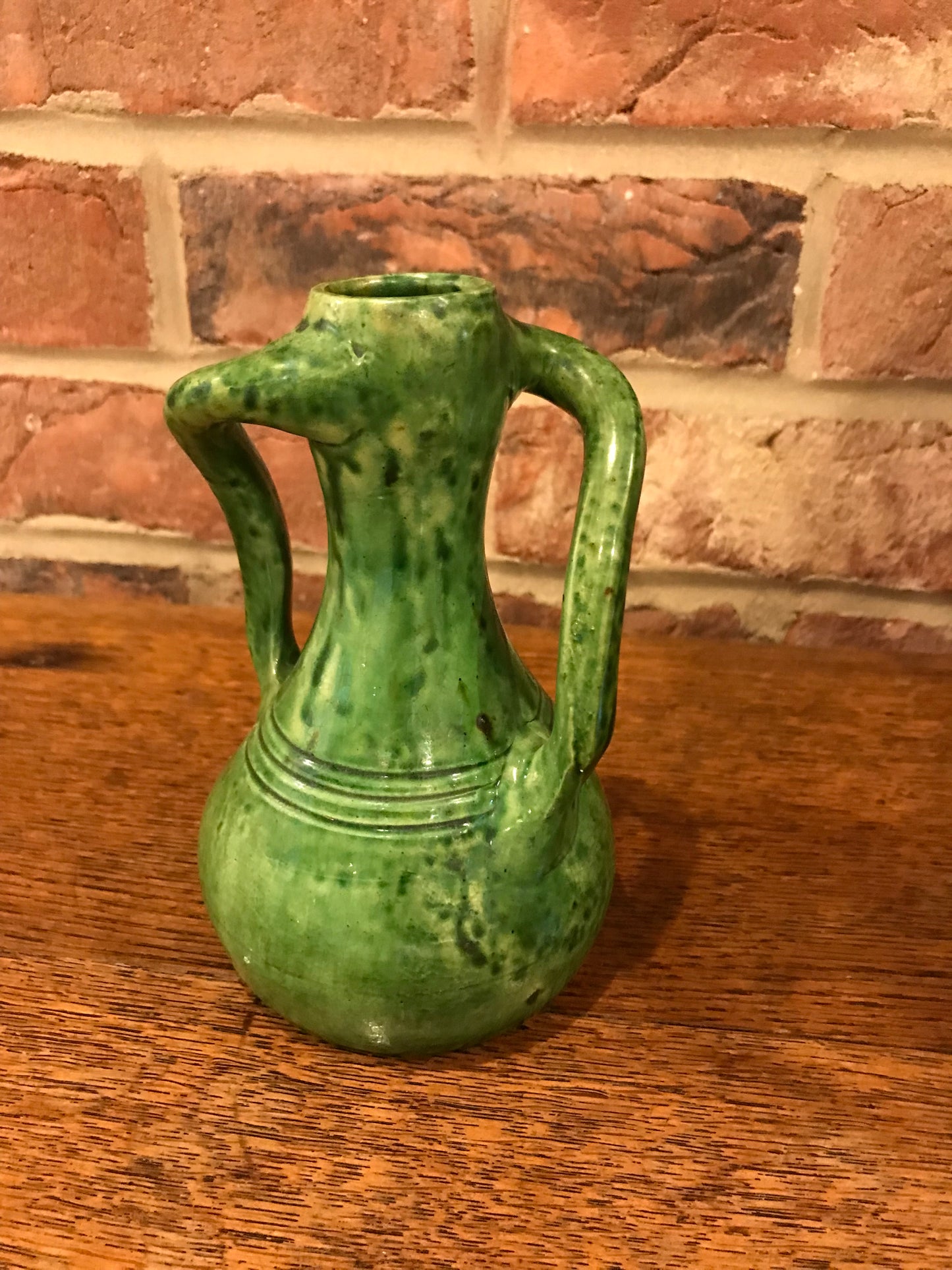 Green vase