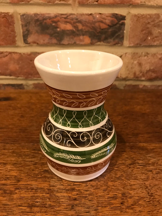 Brown and Green vase